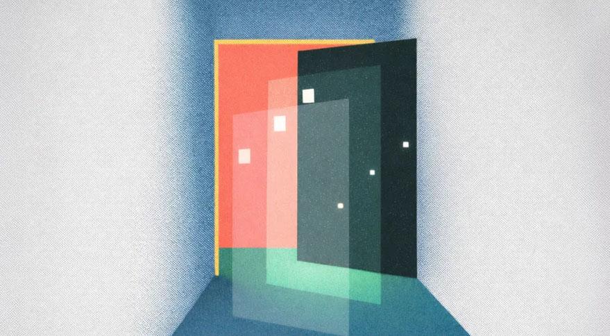 Abstract Image of building